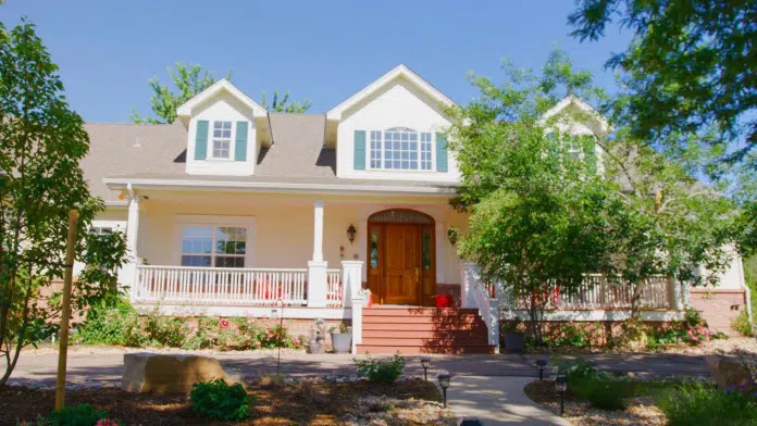 Exterior view of Rose Transition Home, a supportive living facility.