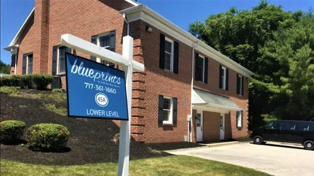 Exterior view of Blueprints for Addiction Recovery in Elizabethtown, PA