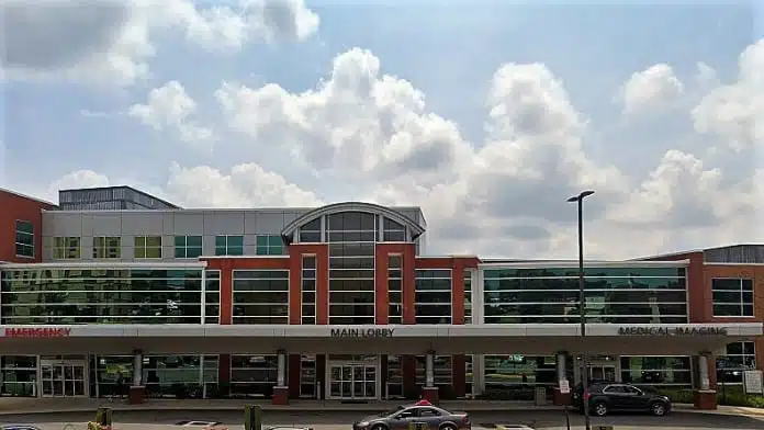 Exterior view of Fredericksburg 2 VA Clinic - Southpoint in Fredericksburg, VA, providing healthcare services for veterans.