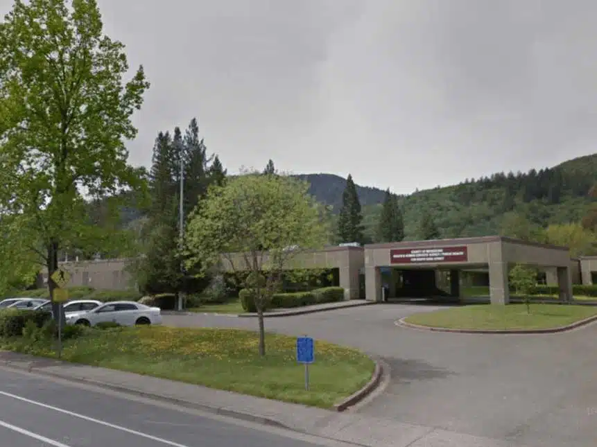 Mendocino County Ukiah substance use disorder treatment facility building