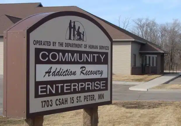 Exterior view of Addiction Recovery Technology in St. Peter, MN.