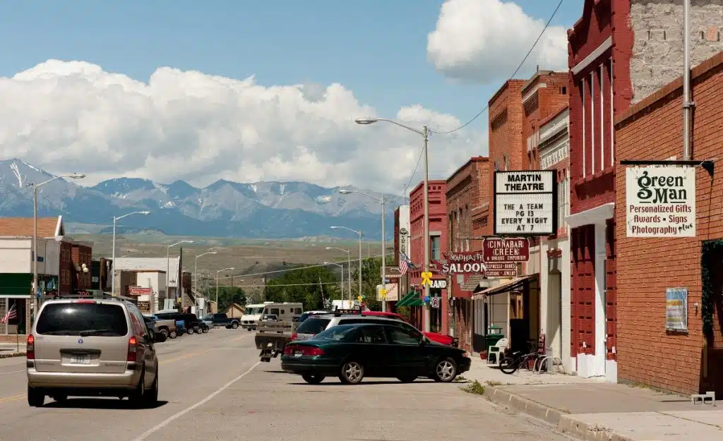 Exterior view of Big Timber Mental Health Center in Big Timber, MT.