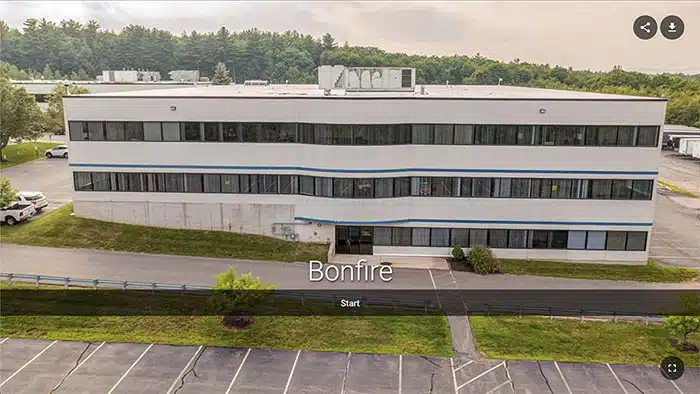 Exterior view of Bonfire Recovery Services in Dover, NH.