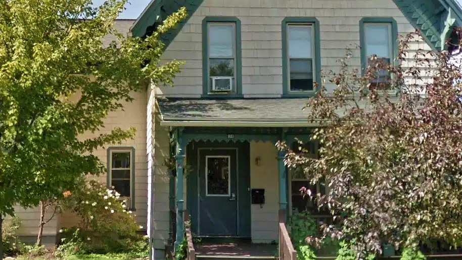 Exterior view of Credo Community Center – Patricia Pond Hinkley Women’s Residence in Watertown, NY.