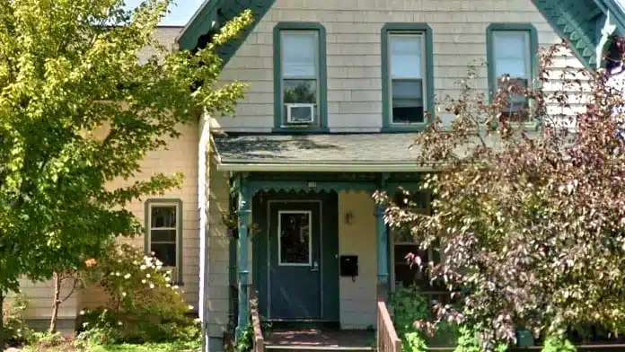 Exterior view of Credo Community Center – Men’s Aftercare Community Residence in Watertown, NY.