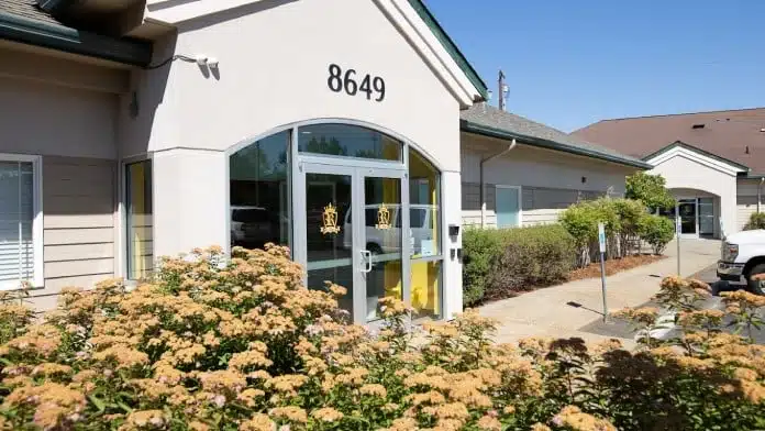 Exterior view of Royal Life Centers at The Haven in Lacey, Washington.