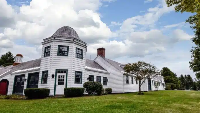 Exterior view of Swift River facility in Cummington, MA.