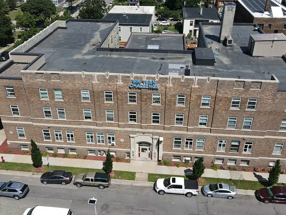 Exterior view of MN Adult & Teen Challenge - Portland House in Minneapolis, MN.