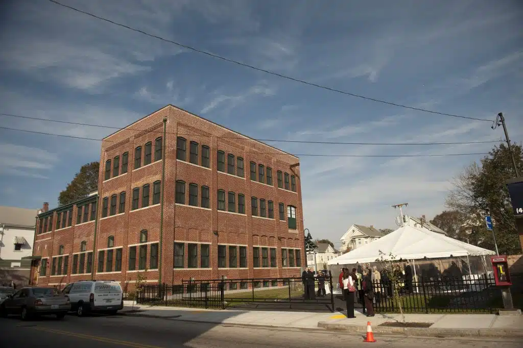 Exterior view of OpenDoors in Providence, RI.