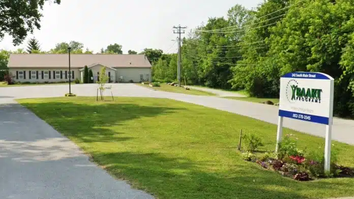 Exterior view of BAART Programs St. Albans in St. Albans City, VT.