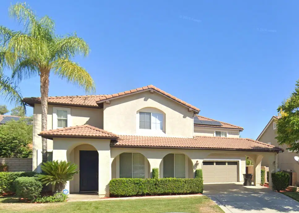Exterior view of Caring Hands Recovery alcohol and drug addiction rehab center in Corona, CA.