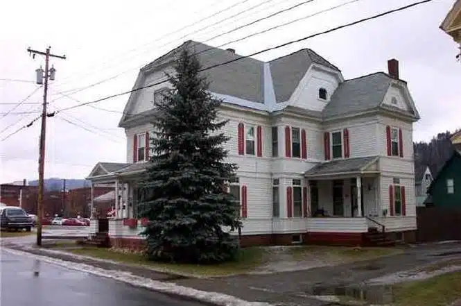 Entrance to Covered Bridge in St. Johnsbury, Vermont