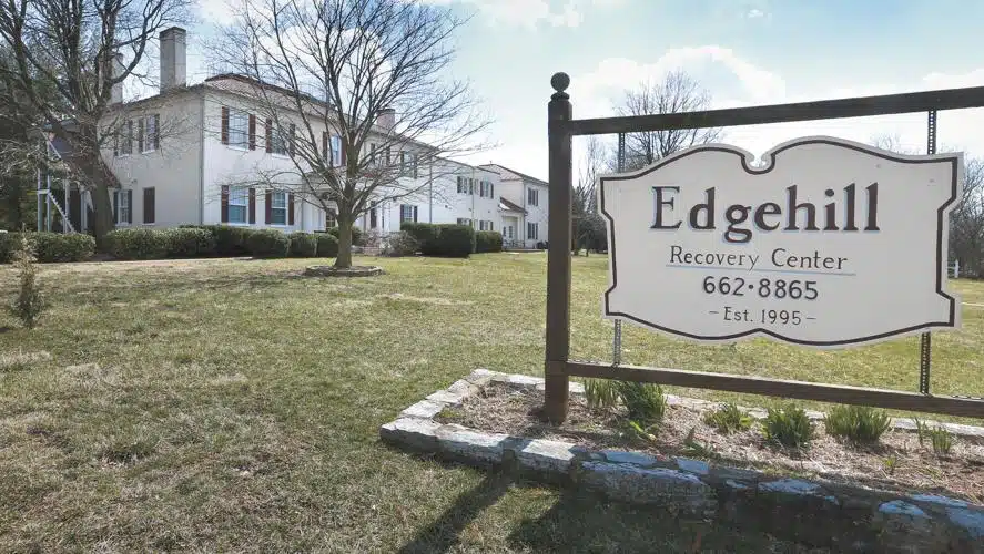 Exterior view of Edge Hill Retreat Center in Winchester, VA.