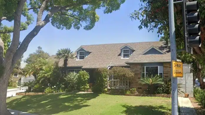 Exterior view of Haven House Sober Living, an addiction treatment center in Los Angeles, California.