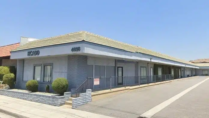 Exterior view of NCADD addiction treatment center in Covina, CA.