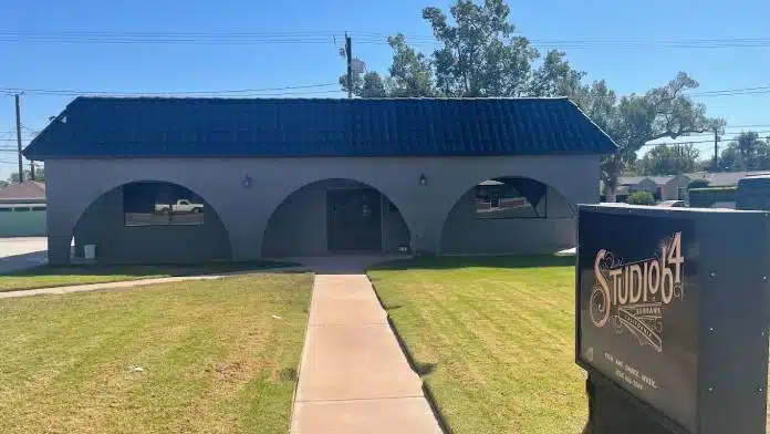 Welcoming entrance of Studio 64 Recovery in Burbank, CA.