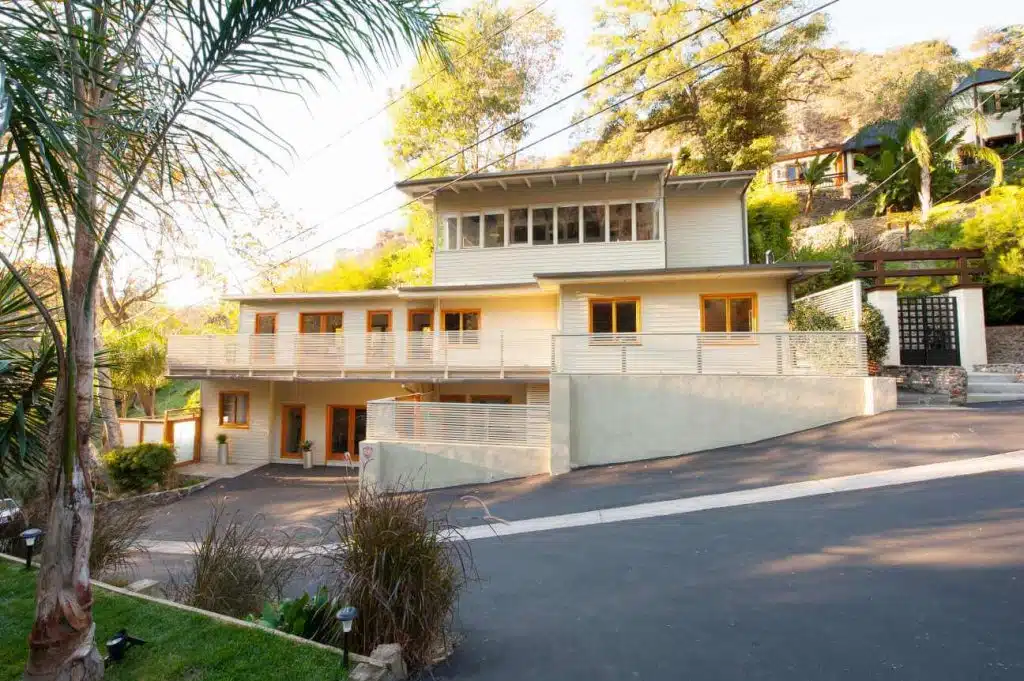 Exterior view of Breathe Life Healing Centers, an addiction treatment center in Los Angeles, California.