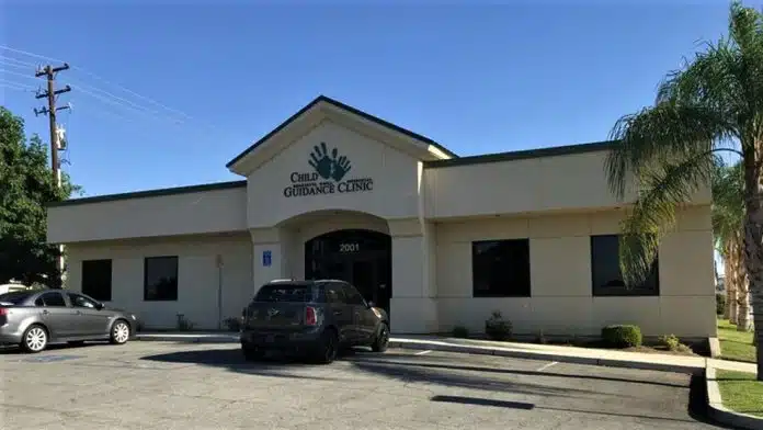 Entrance of Henrietta Weill Memorial Child Guidance in Bakersfield, CA.