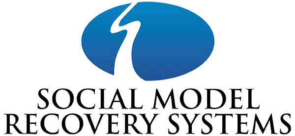 Logo of Social Model Recovery Systems in Azusa, CA.