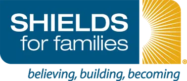 Exterior view of Shields For Families family service center in Compton, CA.