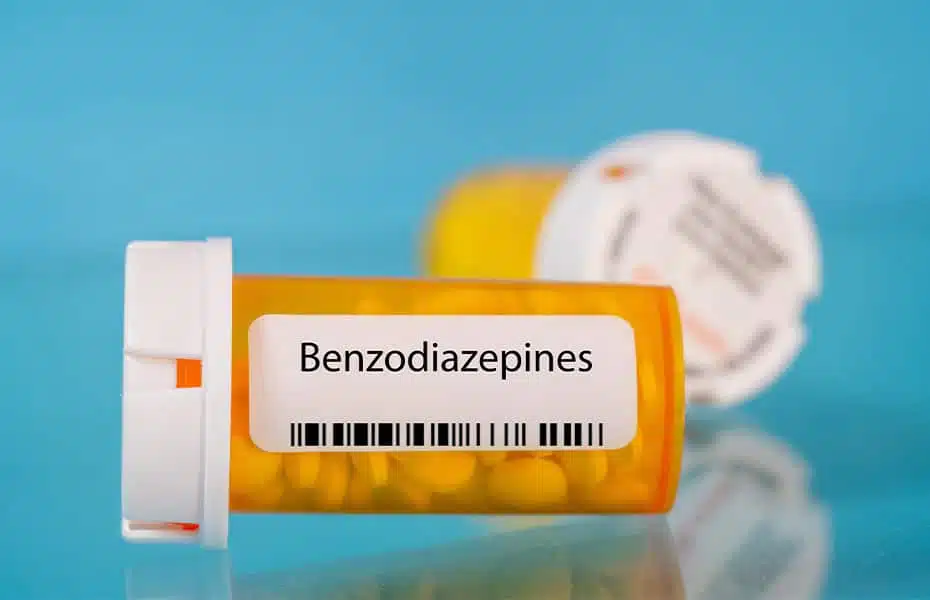 Person struggling with benzodiazepine addiction looking for help and treatment options