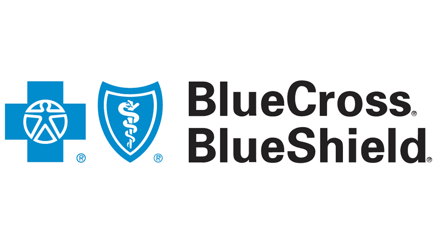 Blue Cross Blue Shield Insurance logo illustrating support for substance abuse treatment and recovery services.