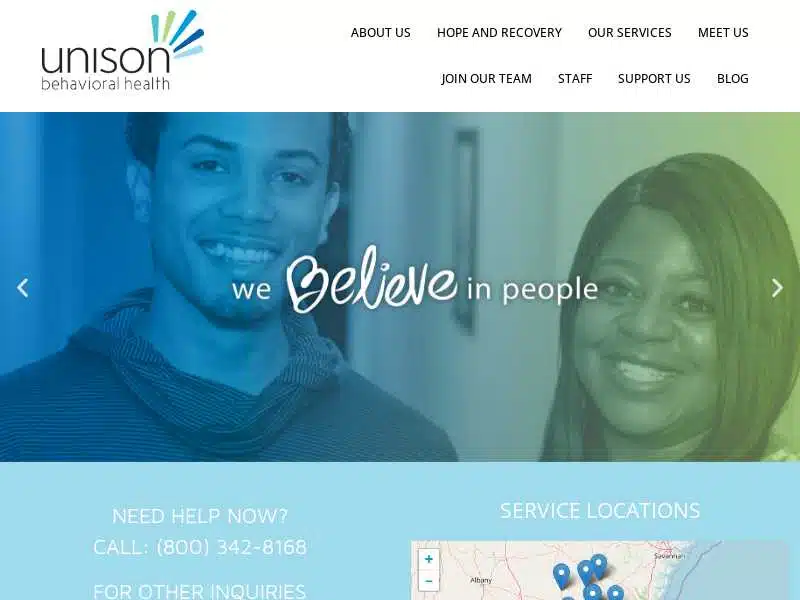 Unison Behavioral Health location, Homerville, GA
