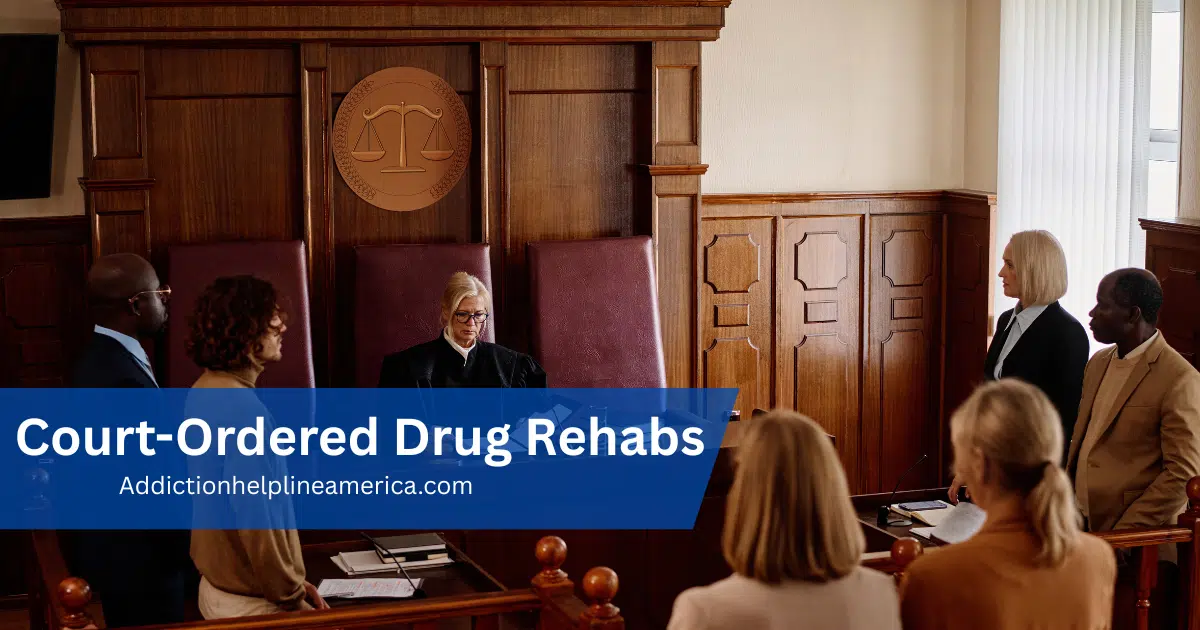 Court-ordered drug rehab facility - A treatment center for individuals mandated to attend rehab