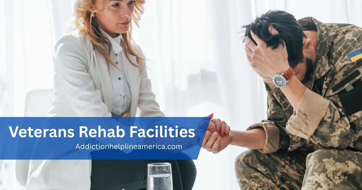 Veterans rehab facility dedicated to providing specialized drug rehabilitation services for veterans.