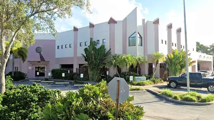 Entrance of Boley Centers facility in Saint Petersburg, Florida – mental health and community support services provider