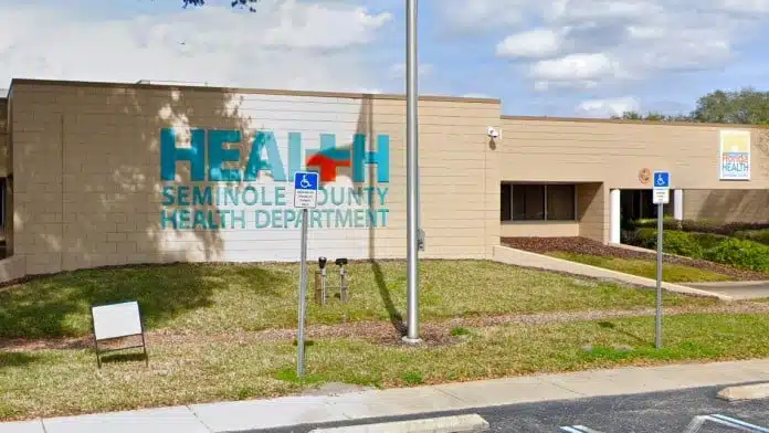 Entrance of True Health Airport clinic in Sanford, Florida – providing affordable healthcare and community medical services