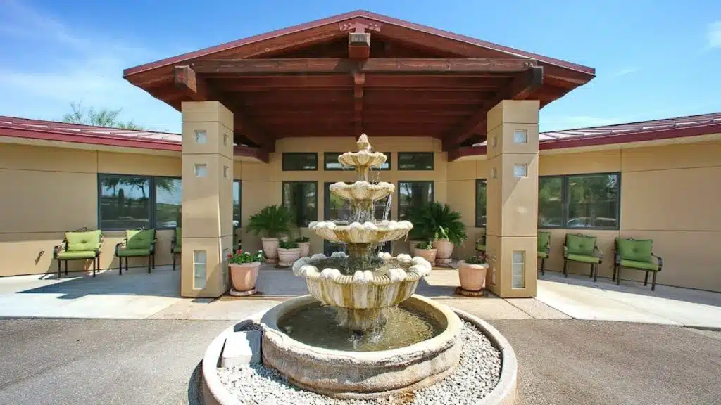 Front view of The Meadows in Wickenburg, AZ