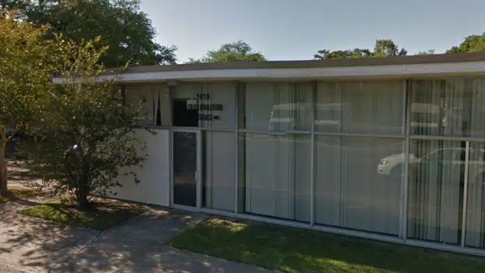 Front view of Alcohol and Drug Center in Baton Rouge, Louisiana