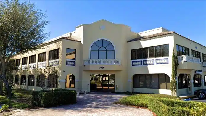 Exterior of Believe Treatment Center, outpatient addiction and dual‑diagnosis facility in West Palm Beach, FL