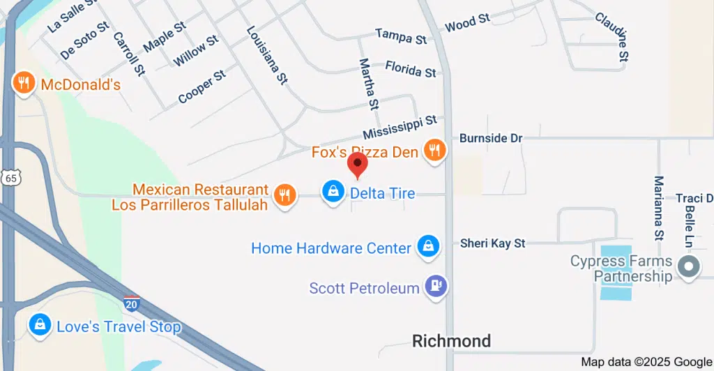 Exterior of Cognitive Development Center in Tallulah, Louisiana, specializing in mental health care