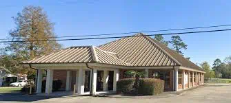 Front entrance of Donaldsonville Mental Health Center building in Donaldsonville, Louisiana