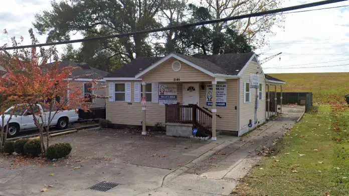 Main entrance of Assurance Care Provider facility in Kenner, Louisiana