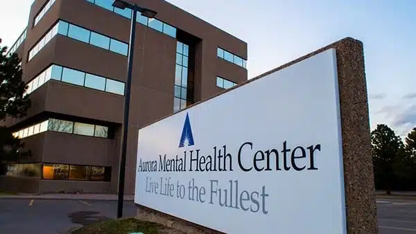 Aurora Mental Health and Recovery Stith Center entrance located in Aurora, Colorado