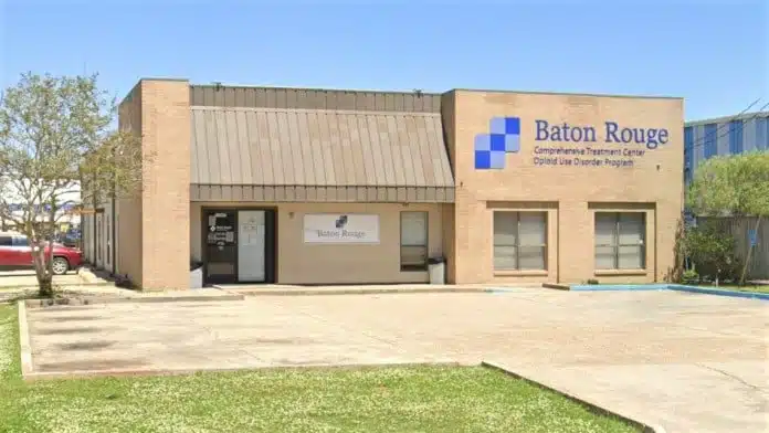Front entrance of Baton Rouge Treatment Center in Baton Rouge, Louisiana