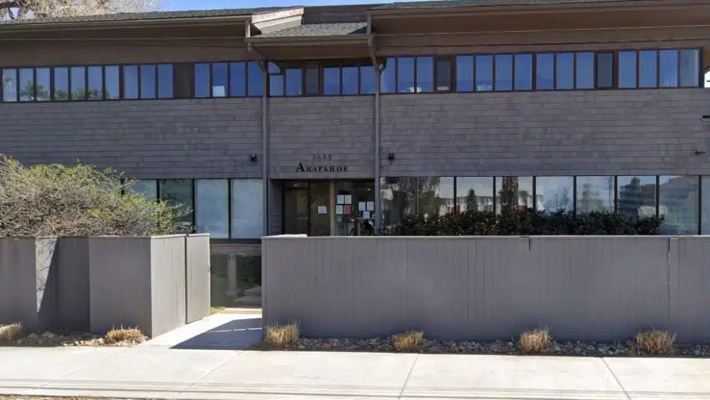 Entrance of Behavioral Treatment Services location in Boulder, Colorado