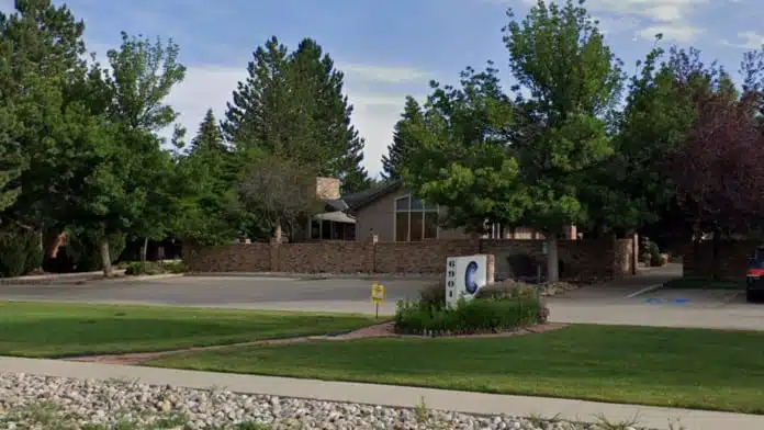 Front entrance of Choice House men’s rehab and sober living facility in Boulder, Colorado