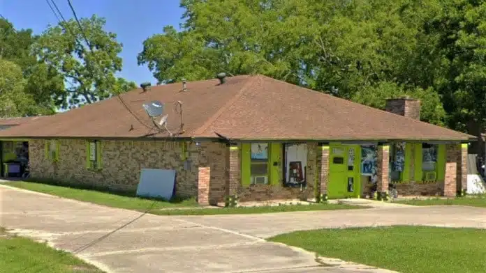 Front entrance of Iberville Rehabilitation Services in White Castle, Louisiana