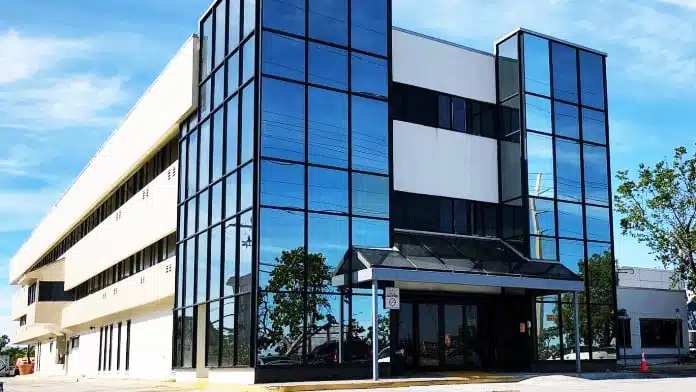 Front entrance of Lower Keys Medical Center in Key West, Florida