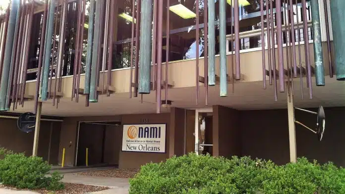 National Alliance on Mental Illness New Orleans office at 1538 Louisiana Avenue, providing mental health support and education.