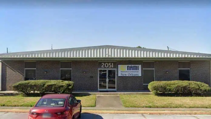 Front entrance of NAMI New Orleans Westbank location in Harvey, Louisiana