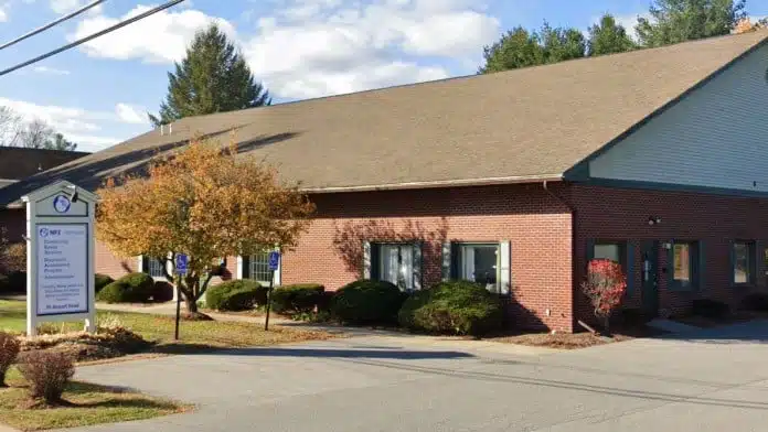 Front entrance of NFI Northeastern Family Institute Community-Based Services in South Burlington, Vermont