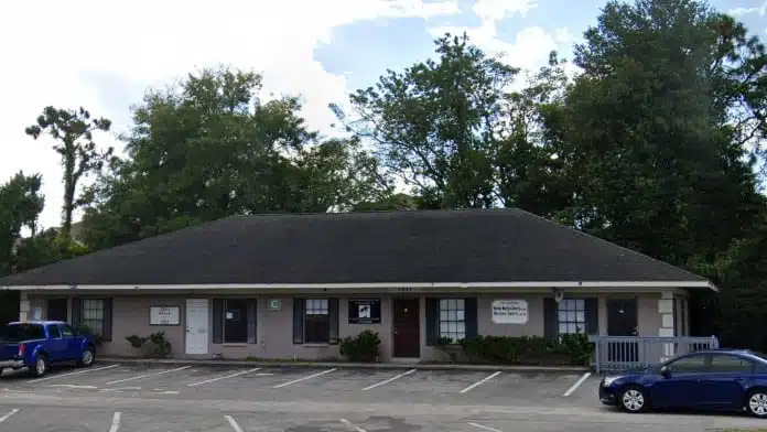 Exterior of Pathfinder Counseling outpatient clinic at 7511 Little Road, Suite 101/102, New Port Richey, FL 34654