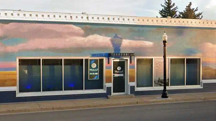 Front entrance of Westwind Consulting Center in Dickinson, North Dakota, offering behavioral health and addiction counseling services