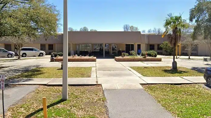 Genesis Behavioral Hospital front building in Breaux Bridge, Louisiana providing mental health and addiction treatment services