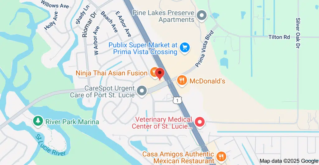 New Life Addiction Treatment Center building in Port Saint Lucie, FL, offering comprehensive recovery services.